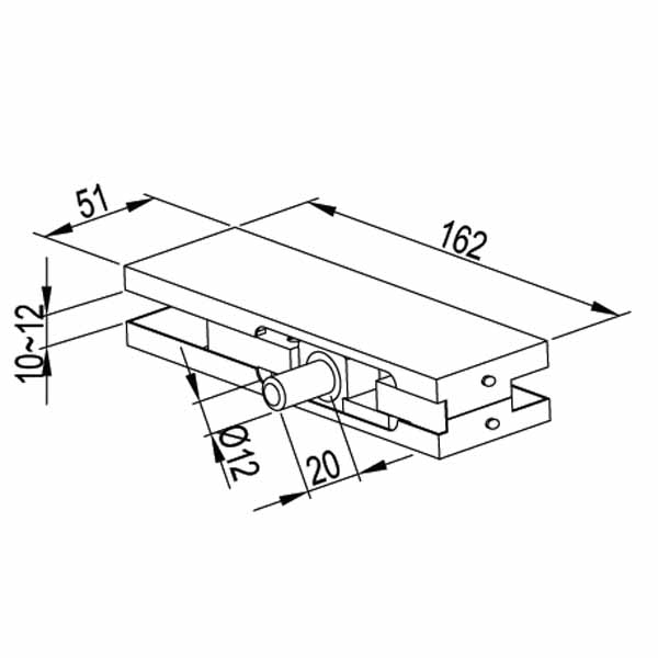 KMJ11330-Top Patch fitting (M 301)